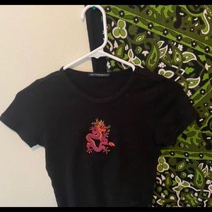 brandy dragon baby tee